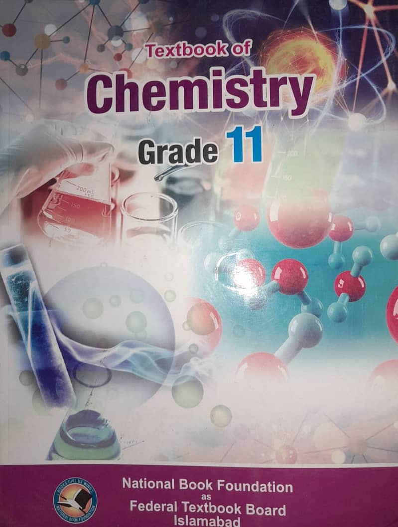 Federal Chemistry & biology text books ( 1st year + 2nd year) 7