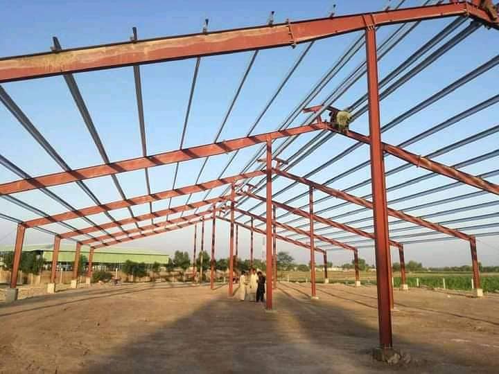 PEB steel structure shed/ marquee shed 15
