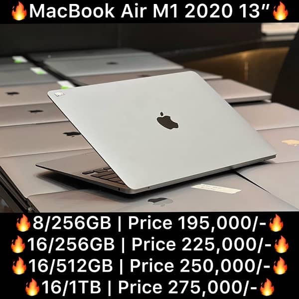 Macbook Air M1 & Pro Quantity available Best Prices 0