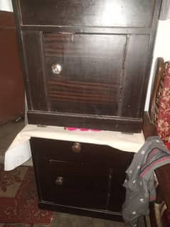 bed, dressing, side tables for sale