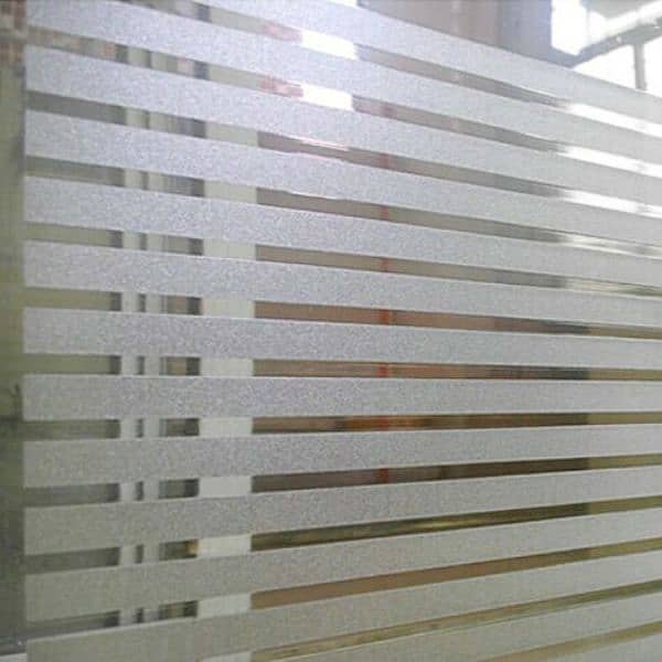 Glass paper/frosted sticker/artificial grass/vinyl flooring/PVC ceili 4