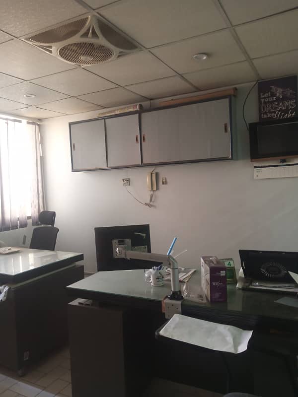 Furnished Office Available On Rent At Main Shahra-e-faisal 4