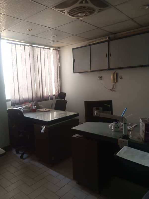 Furnished Office Available On Rent At Main Shahra-e-faisal 5