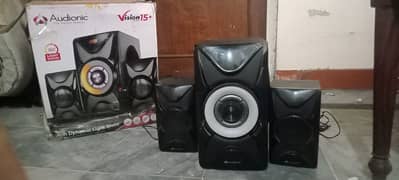 New audionic vision15+ speakers
