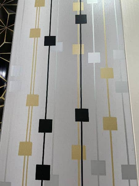wallpaper/pvc panel,woden & vinyl flor/led rack/ceiling,blind/gras/flx 1