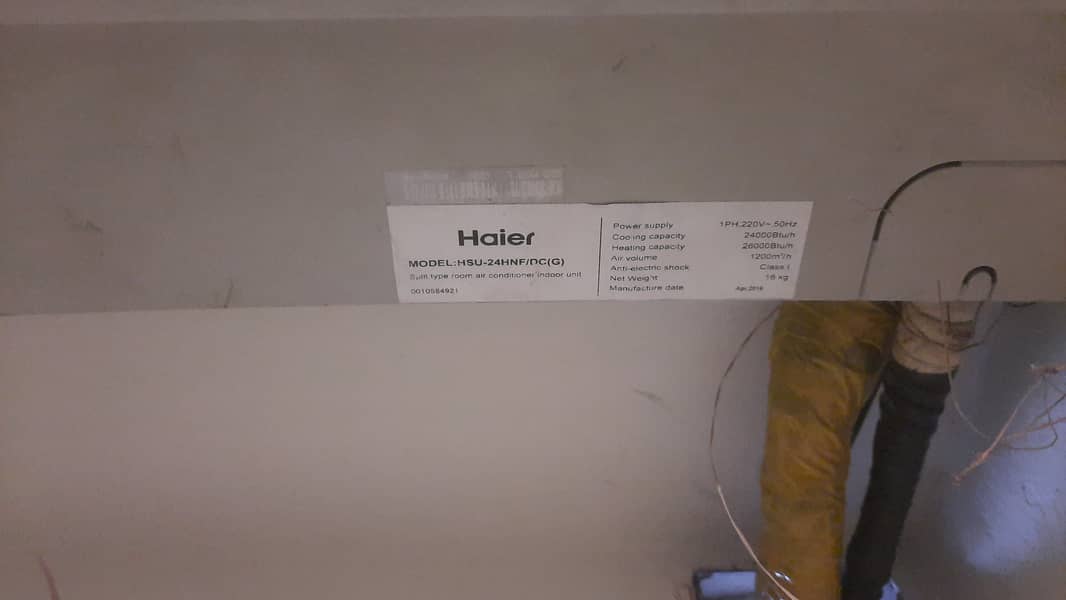 Haier DC inverter 2 tonne 1