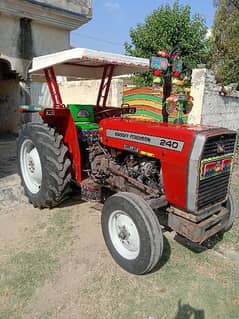MF 240 tractor good condition exchange possible in other tractor