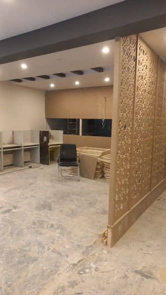 wall picture/wooden blind/CNC partition/LCD wall/wall grace/wooden flo 2