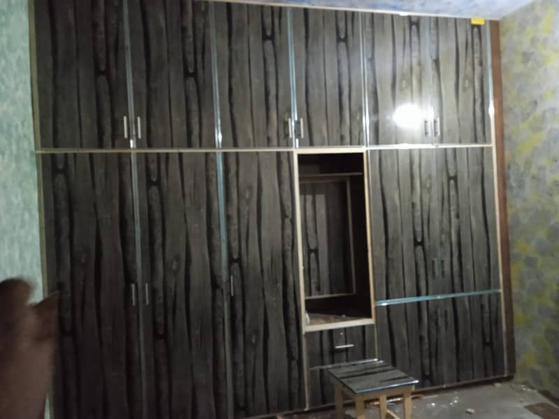 Wood Works, Carpenters Cupboard, Wardrobe, Kitchen Cabinet, Media Wall 7