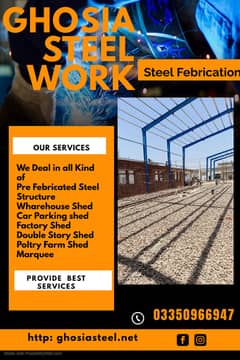 Prefeb shed / parking shed / wherehouse shed/ factory shed/ Farm shed