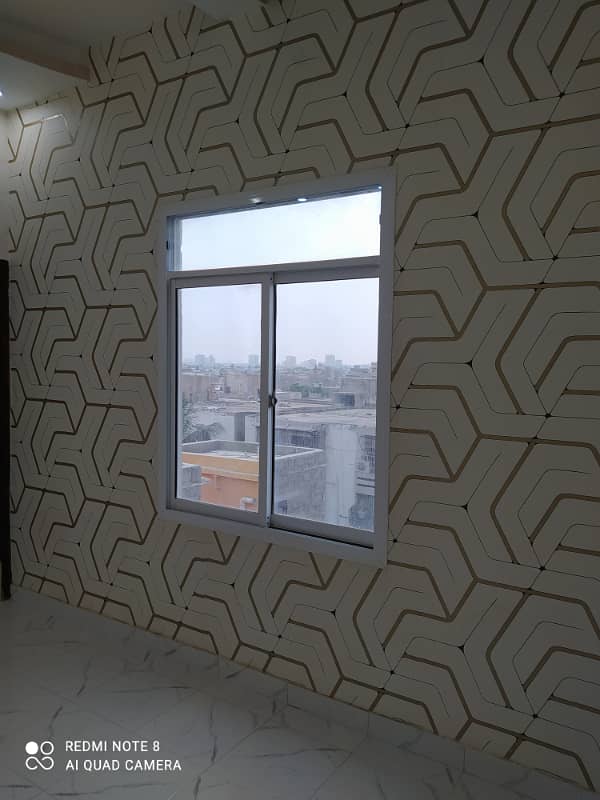 New Floor Flat L Block North Nazimabad 1