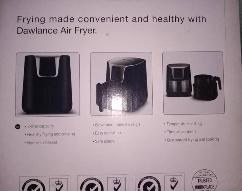 Dawlance Airfryer 2