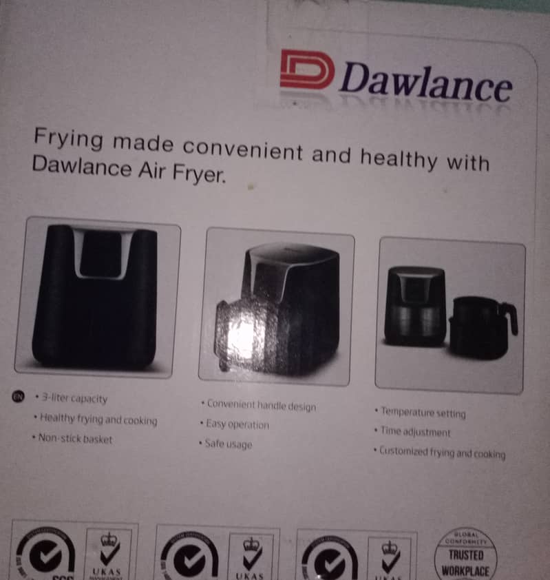 Dawlance Airfryer 3