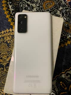 Samsung S20 FE With Box 9/10 condition