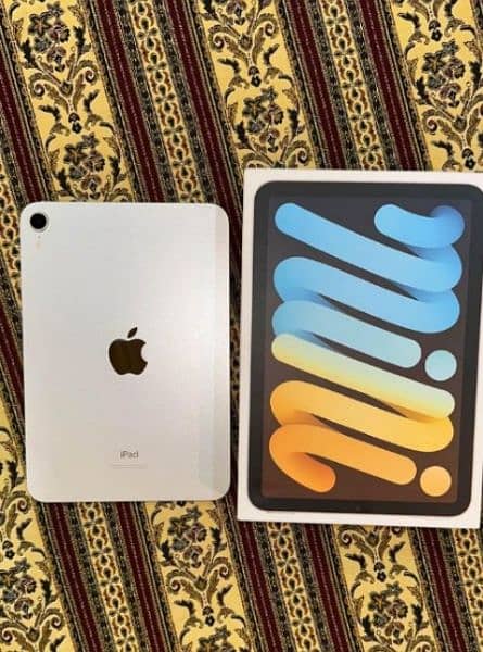 ipad mini 6 64gb full box 03073909212 WhatsApp number 0