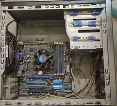 2nd Gen Motherboard, 12 GB Ram, i7 2600 and PC Case ONLY 0