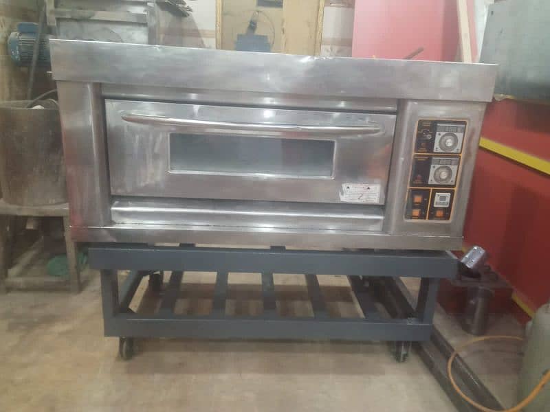 Deck oven commercial use oven big size oven 6