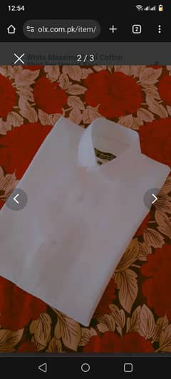 Massimo dutti cotton shirt for urgent sale 0