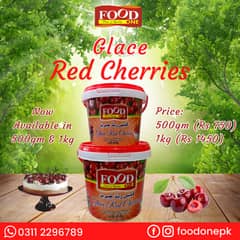 FoodOne Glace Red Cherries 0