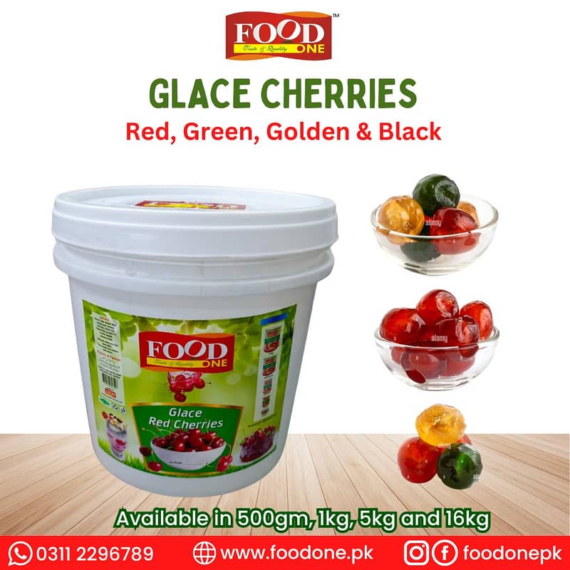 FoodOne Glace Red Cherries 2