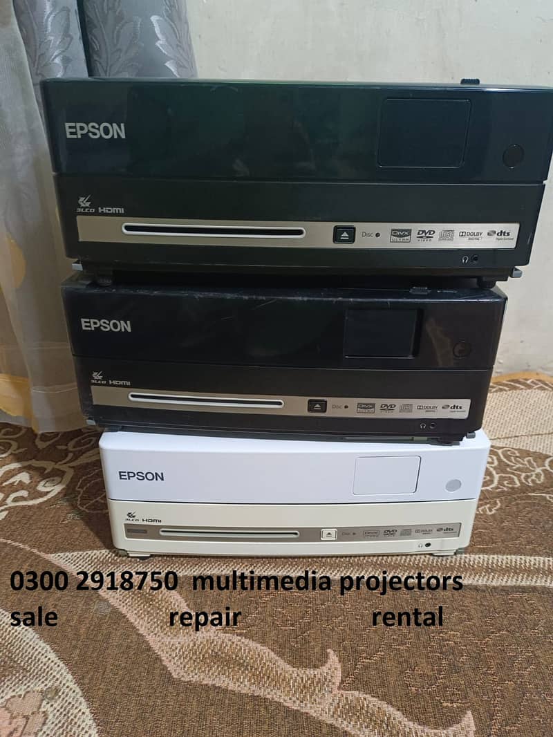 hdmi multimedia projector epson for sale o3oo 291875o 0