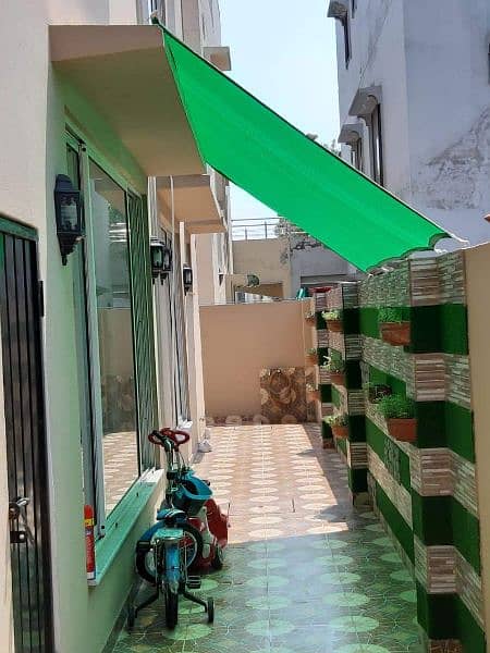 Green Net Tarpal (jaali) for easy sunshade shadow 2