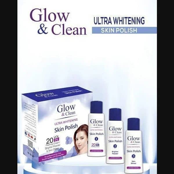 Glow& Clean Ultra Whitening Skin Polish 3