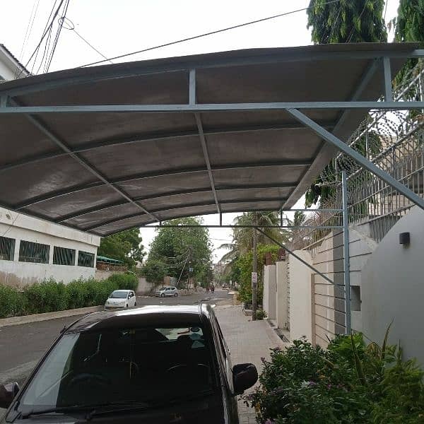 fibre canopies parking shade roof shade container design sheet 6