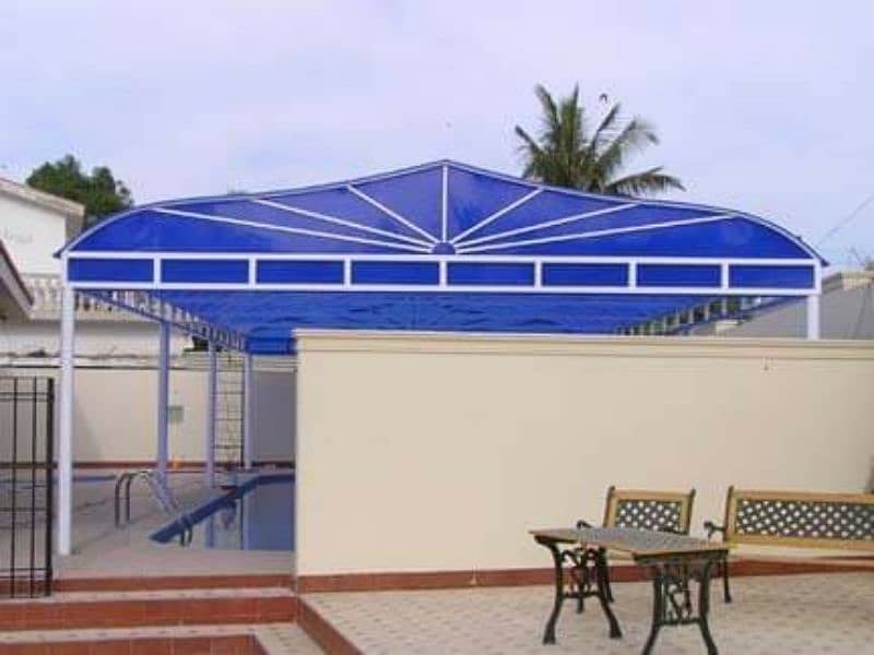 fibre canopies parking shade roof shade container design sheet 13