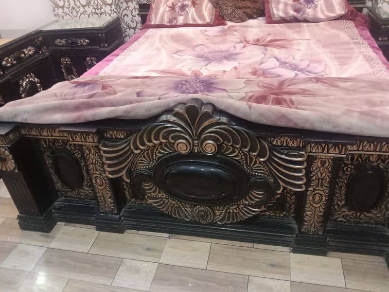 pure wooden Bed/urgent sale 3
