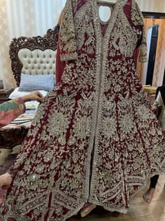 Red Bridal Lehnga|Hand Made Working Wedding Bridal Dress|Barat Dress