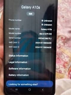 Samsung Galaxy S10 phone ( 030022717)