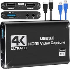 Capture Card Nintendo Switch, Video Game Capture Card 4K 1080P 60FPS,