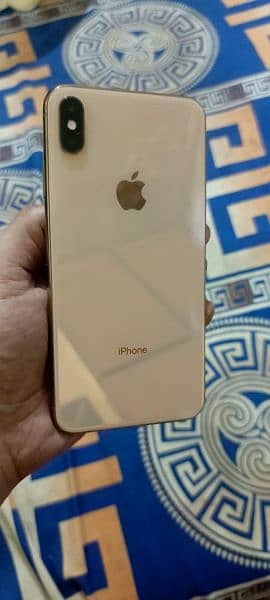 Apple iPhone XS Max PTA approved 256gb gold 3