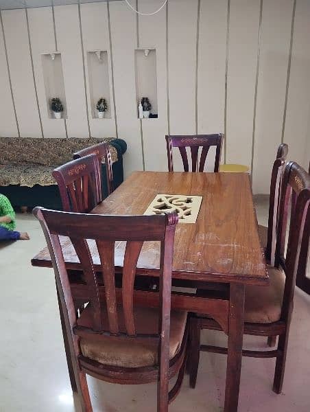 Dining Table with Chairs 4