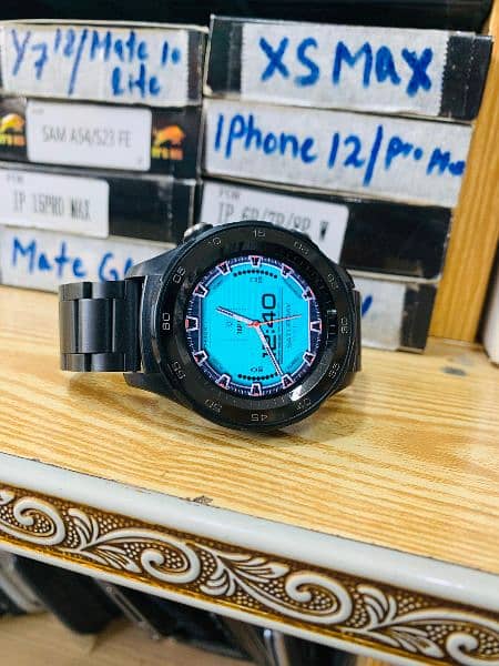 Huawei Watch 2 Sport Smartwatch - Ceramic Bezel - Carbon Black Strap 3