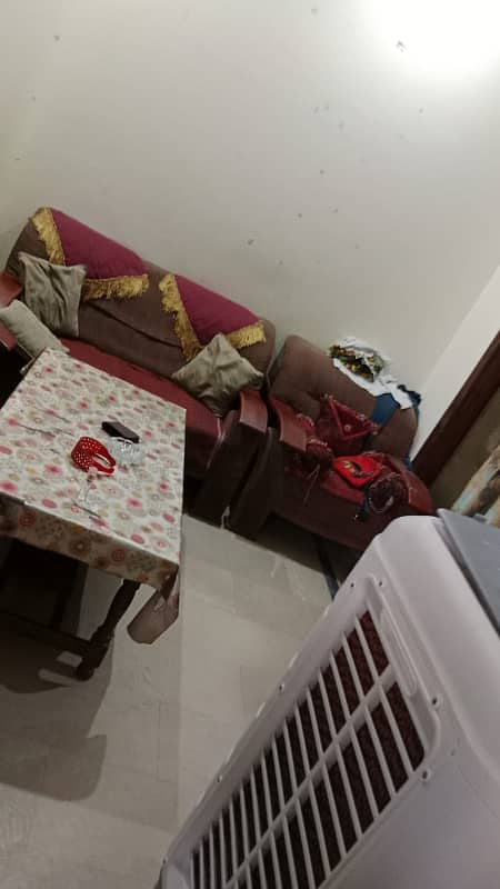 3 Marla lower portion for rent available 1 bedroom TV launch kitchen drawing room location Nawab town near raiwind road 8