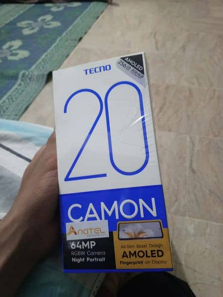 tecno camon 20 complete box 1