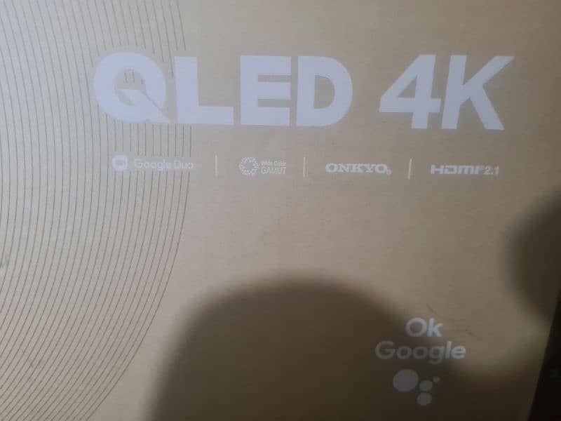 TCL Android QLED 43" with warrenty model 43C635 3