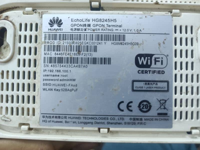 Huawei Gpon Hg8245H5 2