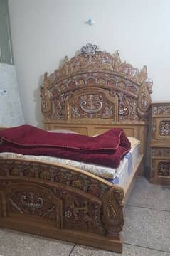 King bed with side tables and dressing table for Sale 0