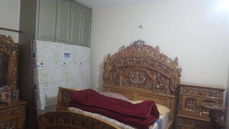 King bed with side tables and dressing table for Sale 1