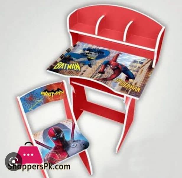 Spiderman table chair 2