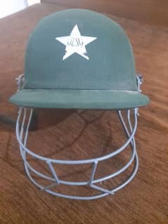 Hard ball cricket helmet