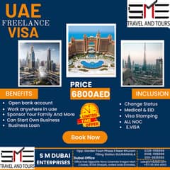 UAE FREELANCE/ BUSINES VISA AVAILABLE 0