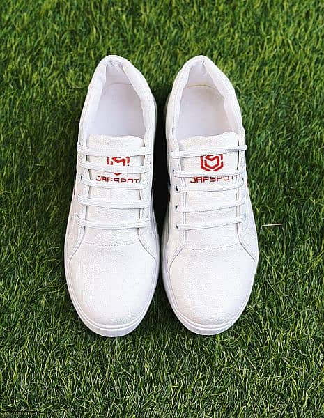 men comfort sneakers -jf004. white with home delivery 1