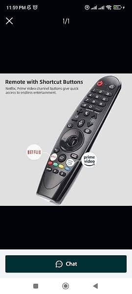 LG smart Led Magic Remote 0