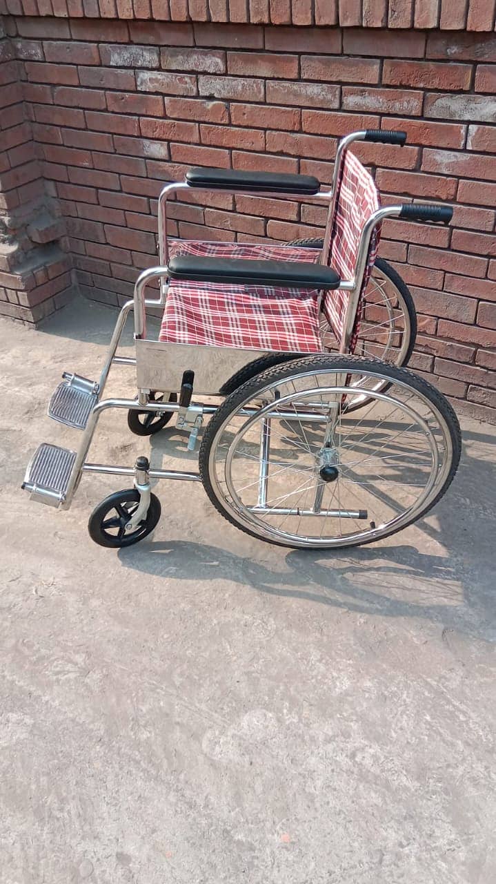 Manufacturer of Wheelchair fix and folding wheel chair, tricycle etc. 13