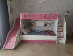 Double Decker Beds for kids with slide