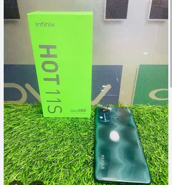 Infinix Hot 11 S 6/128 Full New Condition 3